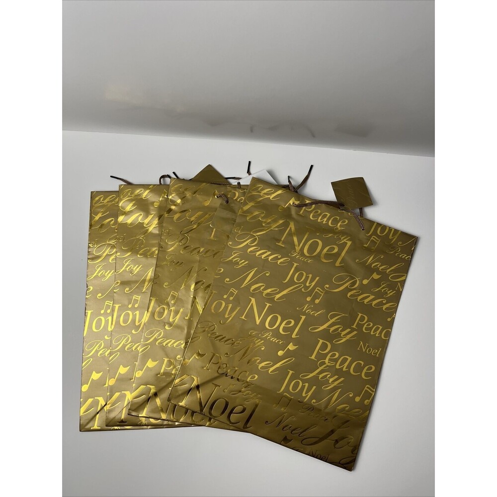 Holiday Gift Bags 13" X 10" Set Of 4